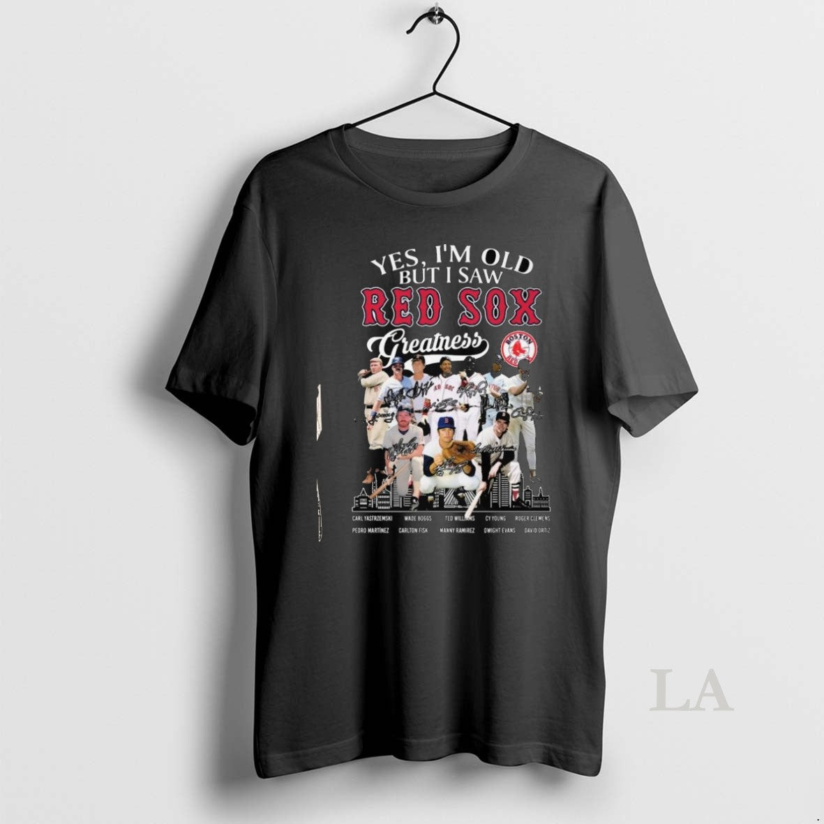 Original Yes Im Old But I Saw Boston Red Sox - Adult & Kids T-Shirts, Sweatshirts & Hoodies apparel design preview 1