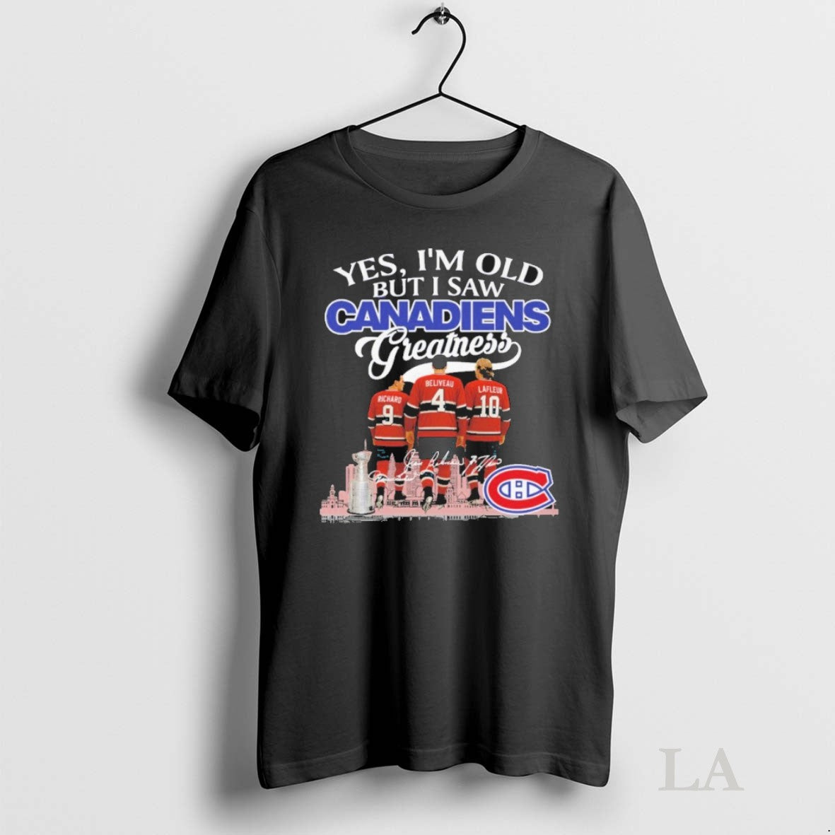 Original Yes Im Old But I Saw Montreal Canadiens - Adult & Kids T-Shirts, Sweatshirts & Hoodies apparel design preview 1