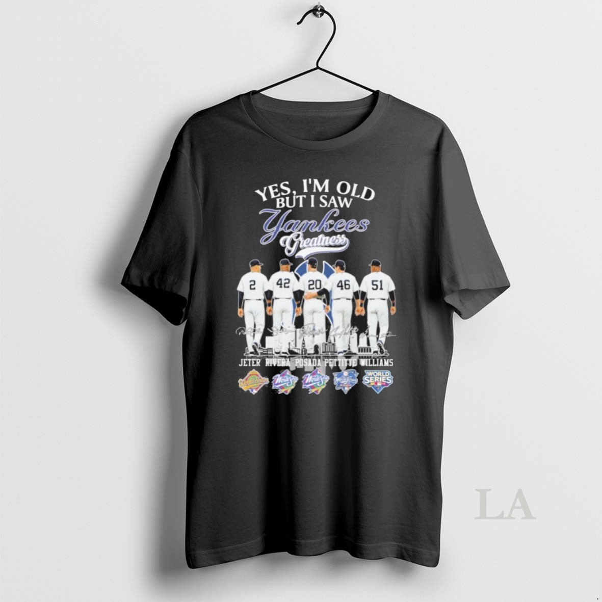 Original Yes Im Old But I Saw New York Yankees - Adult & Kids T-Shirts, Sweatshirts & Hoodies apparel design preview 1