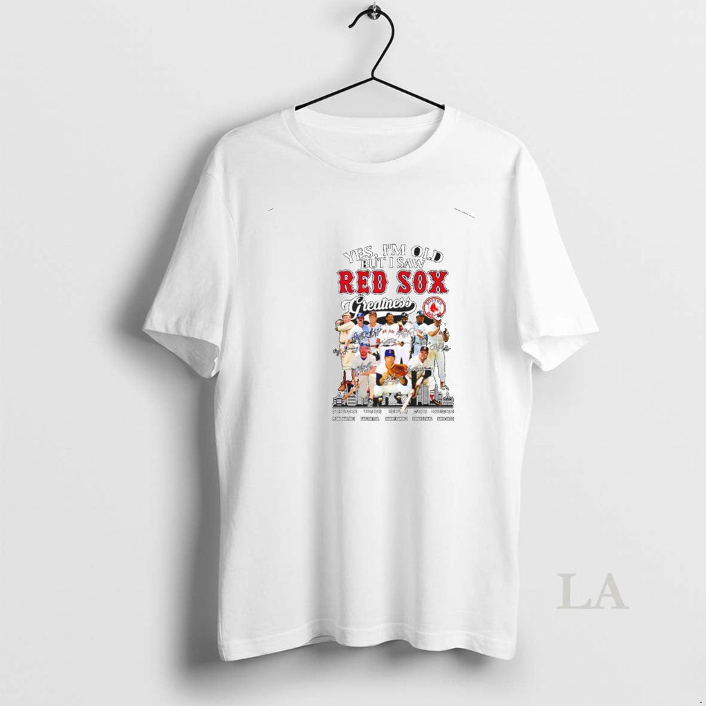 Original Yes Im Old But I Saw Boston Red Sox - Adult & Kids T-Shirts, Sweatshirts & Hoodies apparel design preview 1