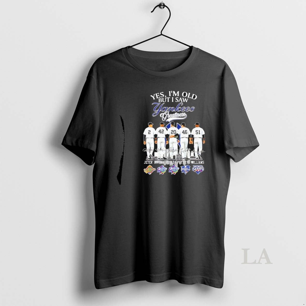 Original Yes Im Old But I Saw Yankees Greatness - Adult & Kids T-Shirts, Sweatshirts & Hoodies apparel design preview 1