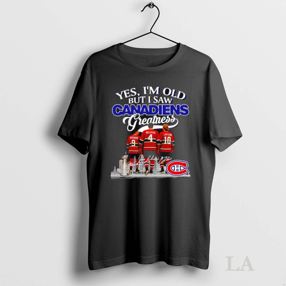 Original Yes Im Old But I Saw Montreal Canadiens - Adult & Kids T-Shirts, Sweatshirts & Hoodies apparel design preview 1
