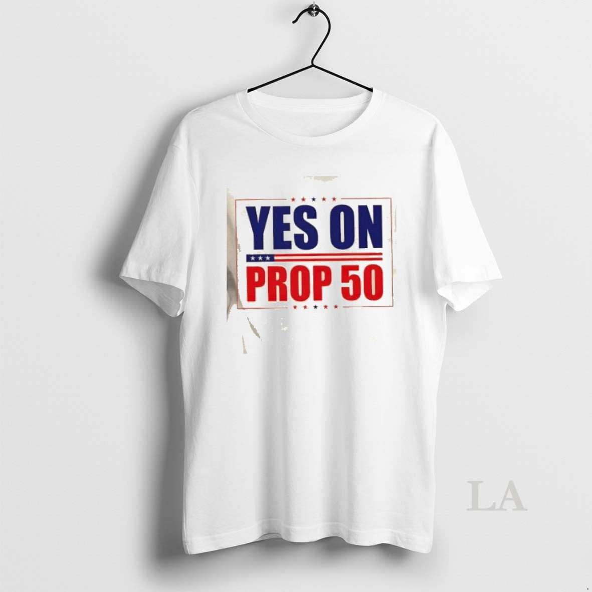 Original Yes On Prop 50 Stars - Adult & Kids T-Shirts, Sweatshirts & Hoodies apparel design preview 1