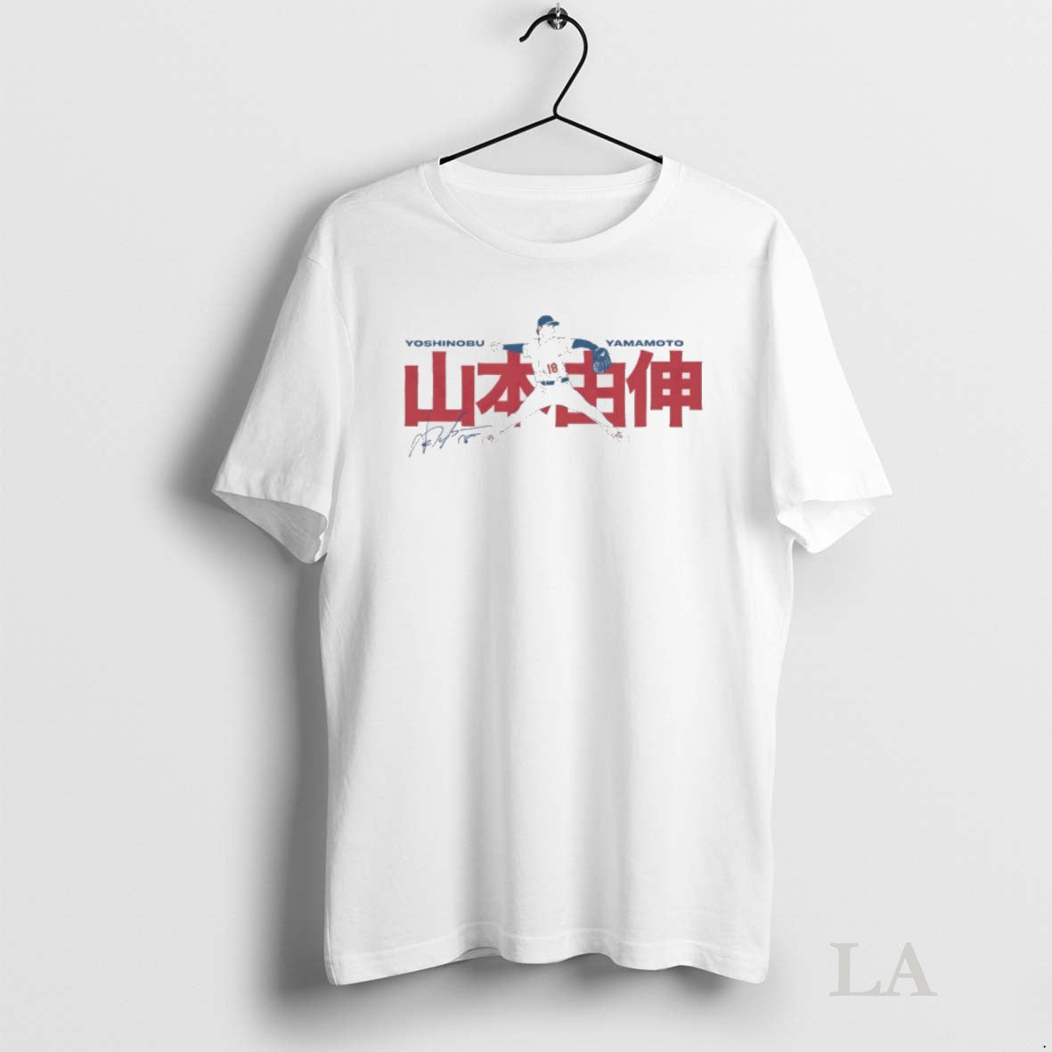 Original Yoshinobu Yamamoto Los Angeles Dodgers - Adult & Kids T-Shirts, Sweatshirts & Hoodies apparel design preview 1