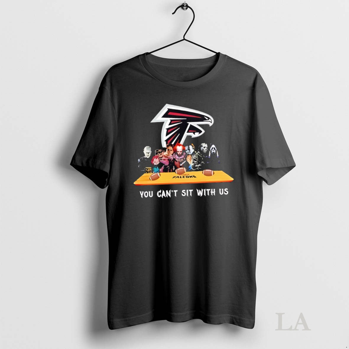 Original You Cant Sit With Us Falcons Football Horror - Adult & Kids T-Shirts, Sweatshirts & Hoodies apparel design preview 1
