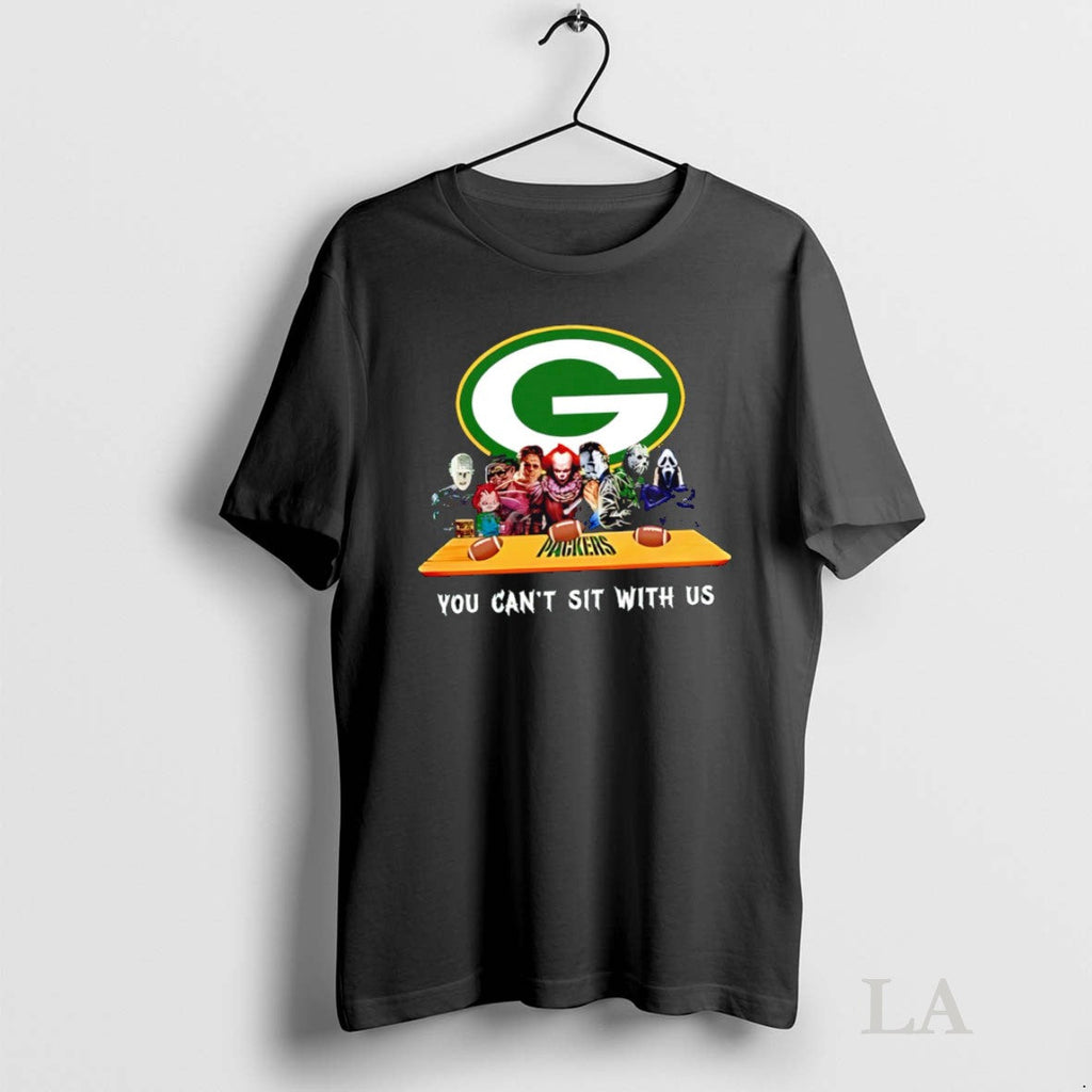Original You Cant Sit With Us Packers Football Horror - Adult & Kids T-Shirts, Sweatshirts & Hoodies apparel design preview 1