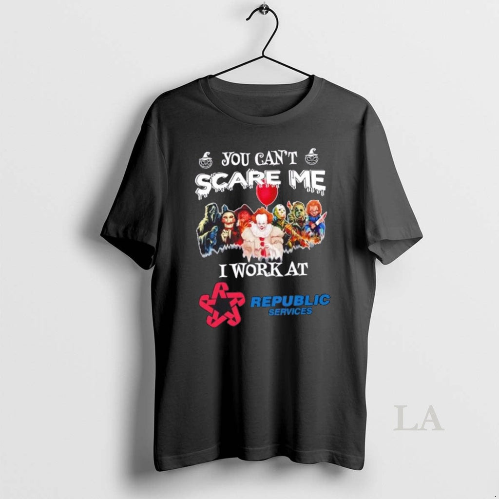 Original You Cant Scare Me I Work At Republic - Adult & Kids T-Shirts, Sweatshirts & Hoodies apparel design preview 1