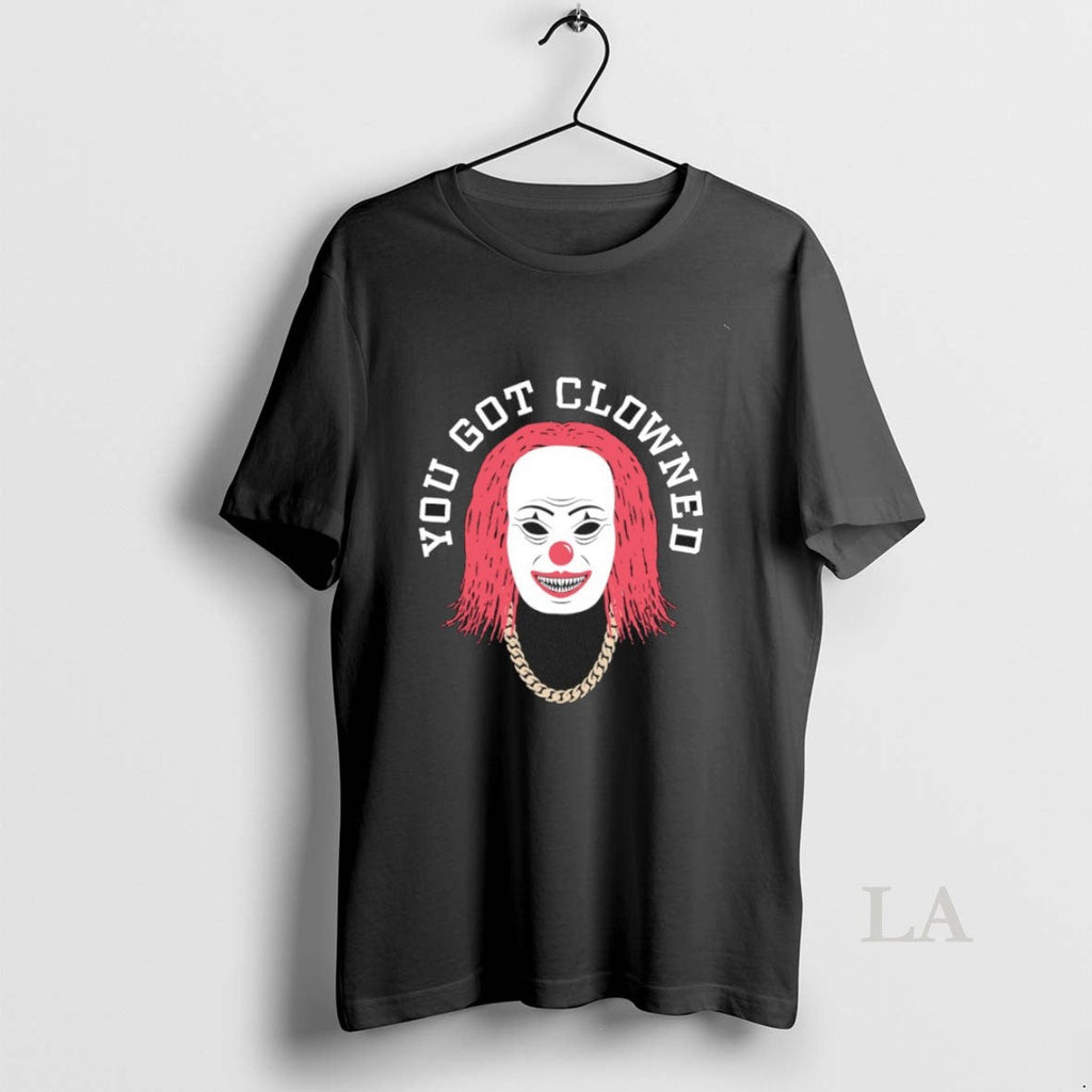 Original You Got Clowned Winning Playoff Games On The - Adult & Kids T-Shirts, Sweatshirts & Hoodies apparel design preview 1
