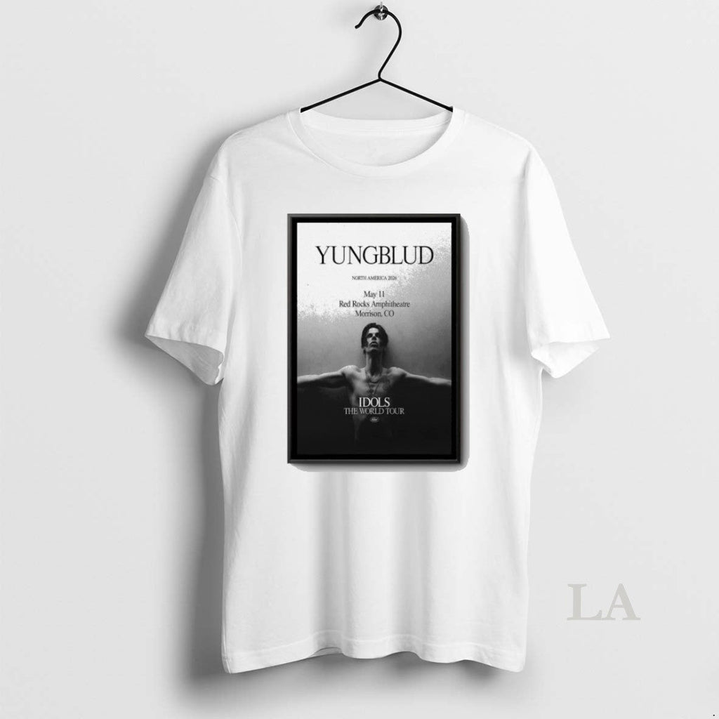 Original Yungblud May 11 2026 Red Rocks Amphitheatre - Adult & Kids T-Shirts, Sweatshirts & Hoodies apparel design preview 1