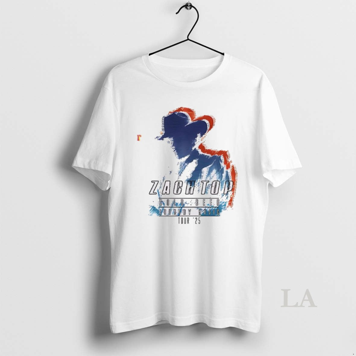 Original Zach Top Cold Beer Country Music Tour 2025 - Adult & Kids T-Shirts, Sweatshirts & Hoodies apparel design preview 1