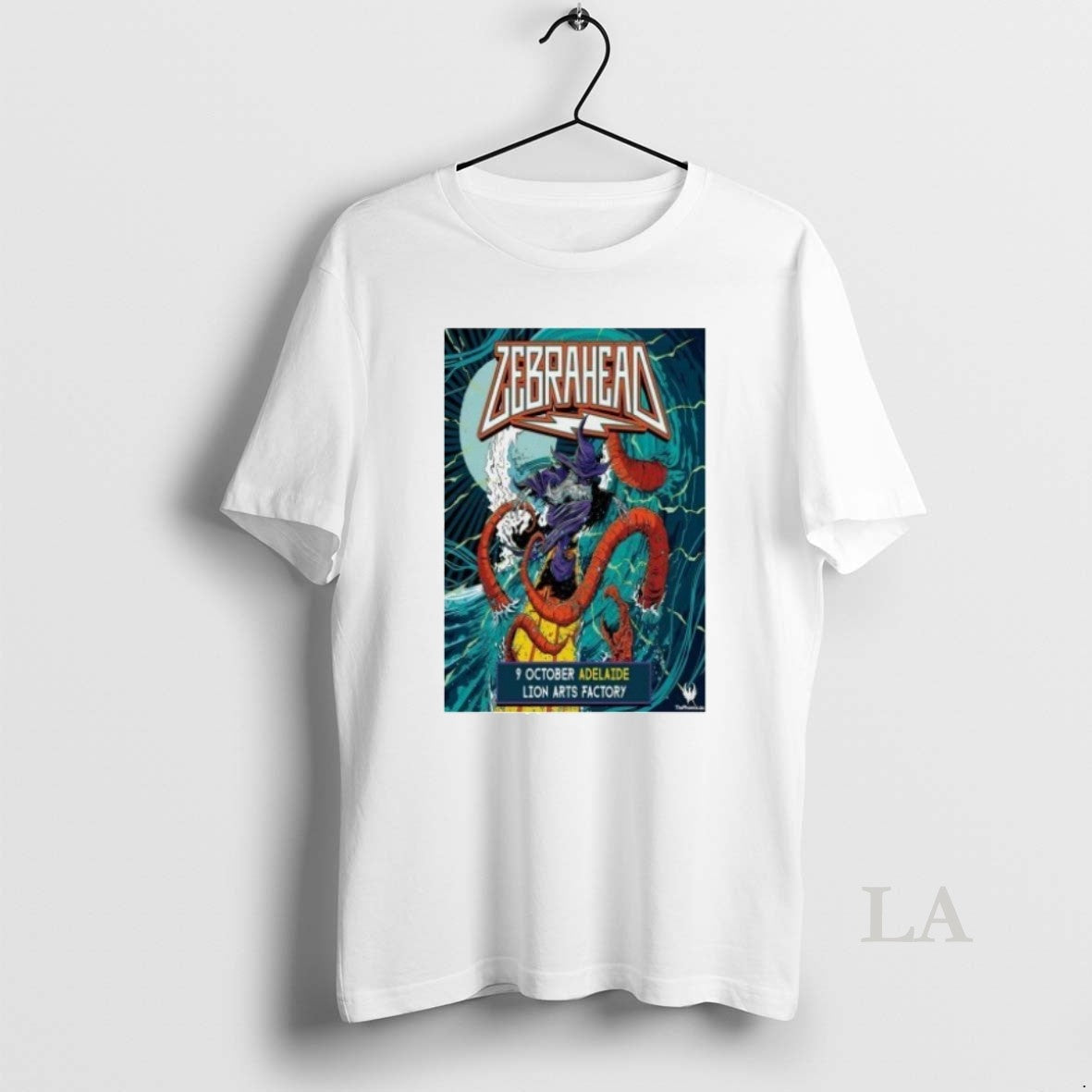 Original Zebrahead Adelaide Tour On Oct 9 2025 - Adult & Kids T-Shirts, Sweatshirts & Hoodies apparel design preview 1