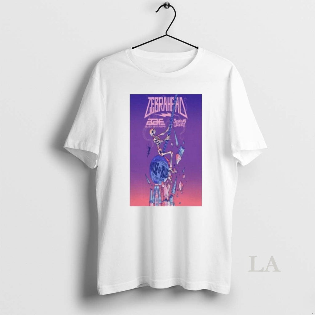 Original Zebrahead Jan 17 2026 House Of Blues Anaheim - Adult & Kids T-Shirts, Sweatshirts & Hoodies apparel design preview 1
