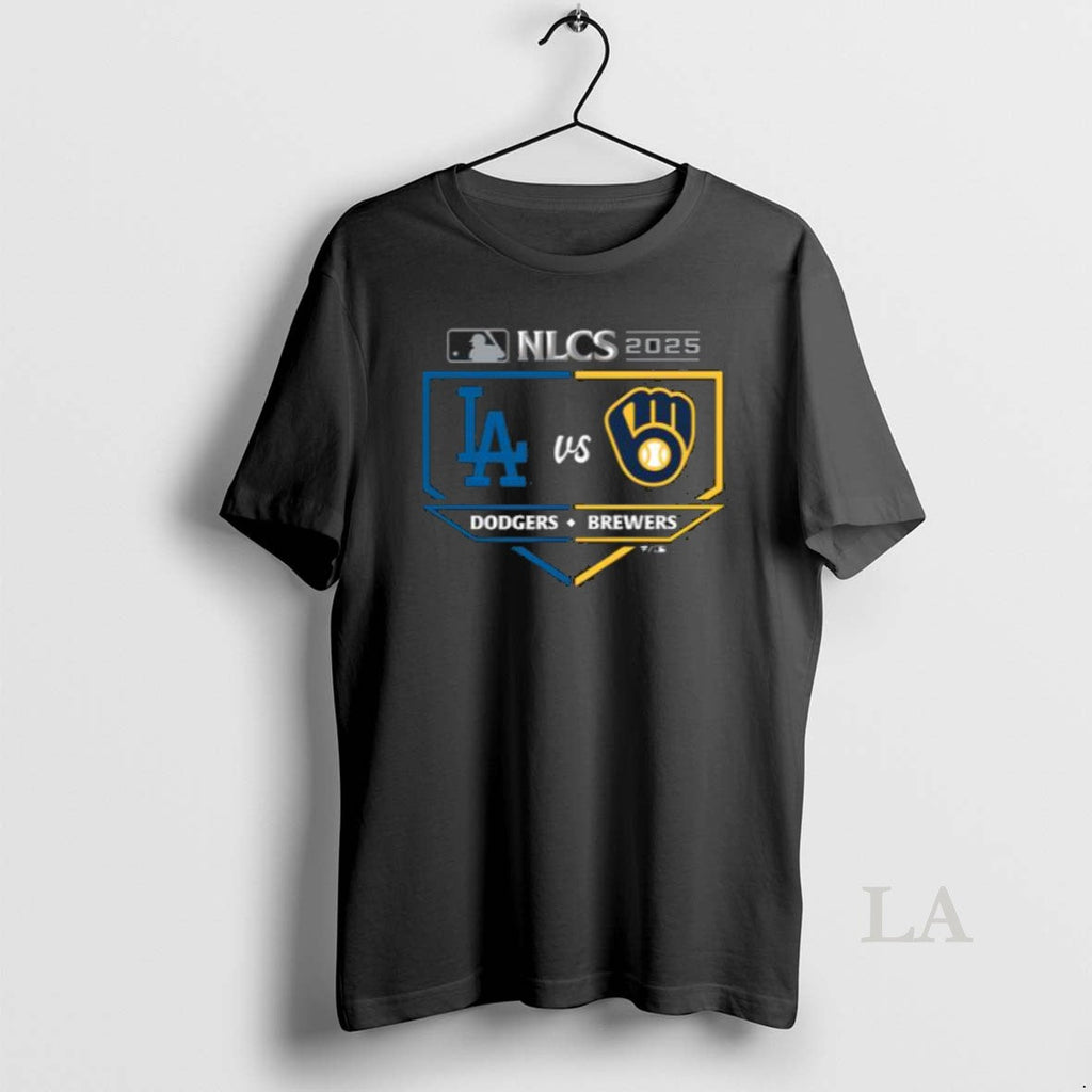Original Brewers Vs Dodgers 2025 National League - Adult & Kids T-Shirts, Sweatshirts & Hoodies apparel design preview 1