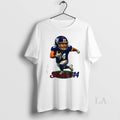 Original Cam Skattebo 44 Giants Game Day Cartoon - Adult & Kids T-Shirts, Sweatshirts & Hoodies apparel design preview 1