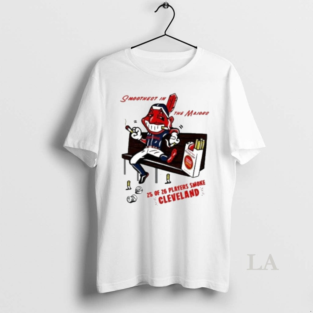 Original Cleveland Guardians Smoothest In The Majors - Adult & Kids T-Shirts, Sweatshirts & Hoodies apparel design preview 1