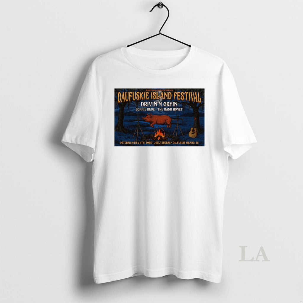 Original Daufuskie Island Festival Oct 10 11 2025 - Adult & Kids T-Shirts, Sweatshirts & Hoodies apparel design preview 1