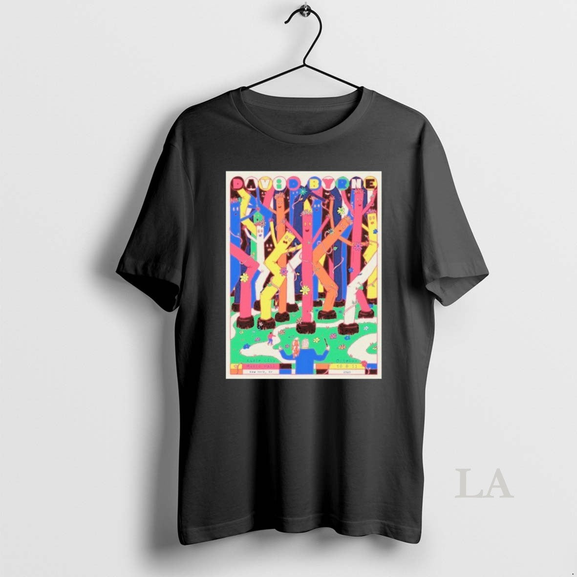Original David Byrne Oct 10 11 2025 Radio City Music - Adult & Kids T-Shirts, Sweatshirts & Hoodies apparel design preview 1