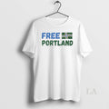 Original Free Portland Resistance Fight Fascism - Adult & Kids T-Shirts, Sweatshirts & Hoodies apparel design preview 1