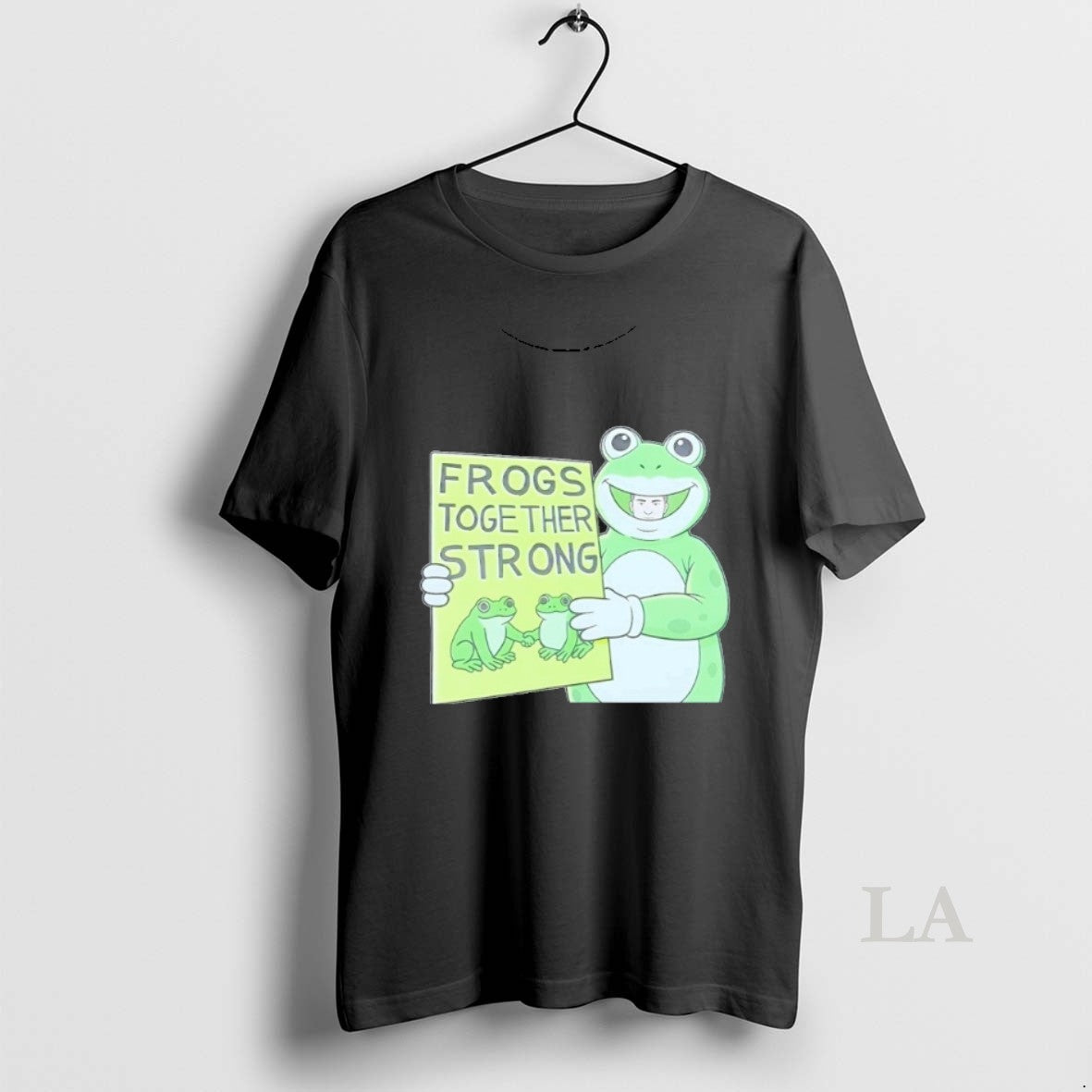 Original Frogs Together Strong Anti Ice - Adult & Kids T-Shirts, Sweatshirts & Hoodies apparel design preview 1