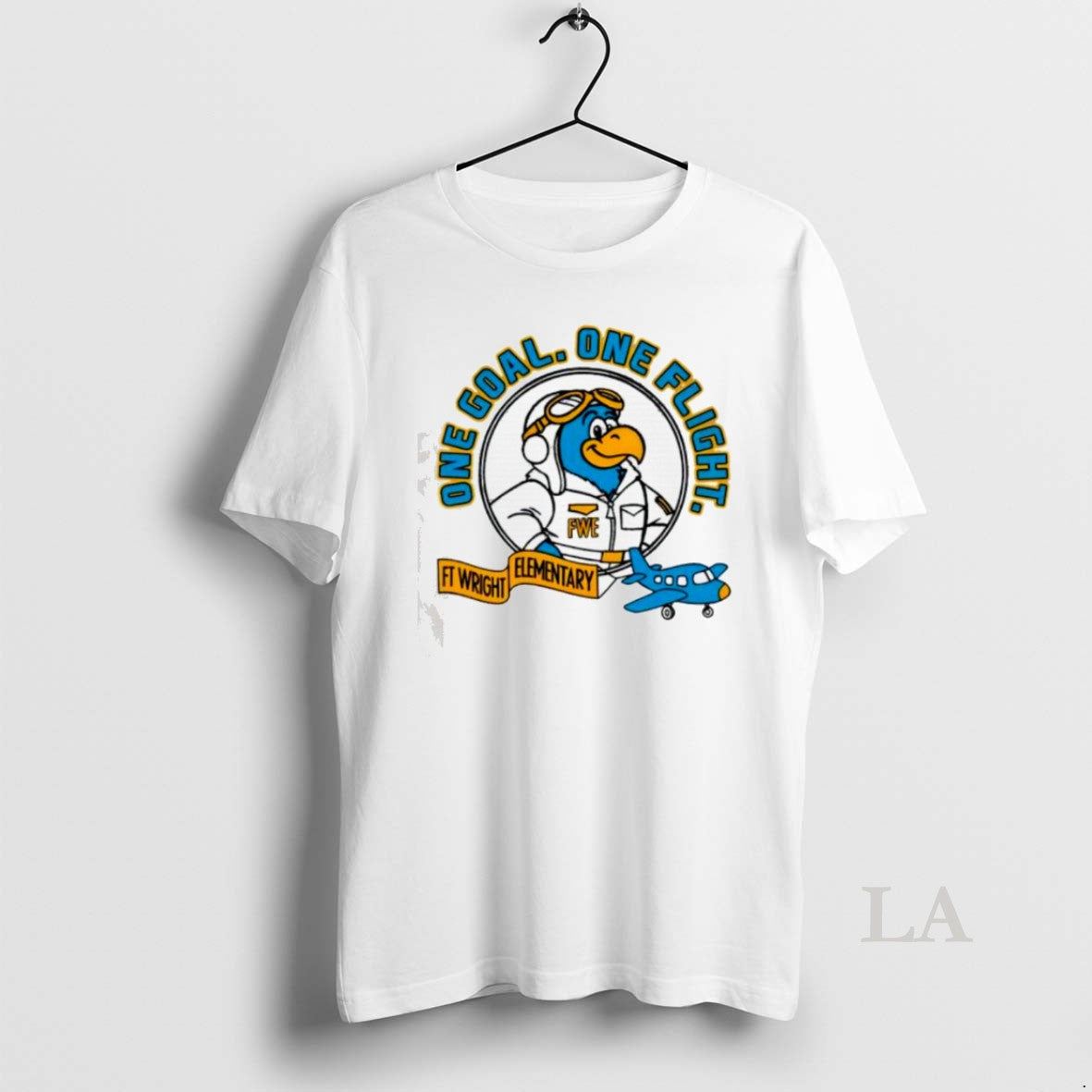 Original Ft Wright Elementary One Goal Flight Dkzzi6 - Adult & Kids T-Shirts, Sweatshirts & Hoodies apparel design preview 1