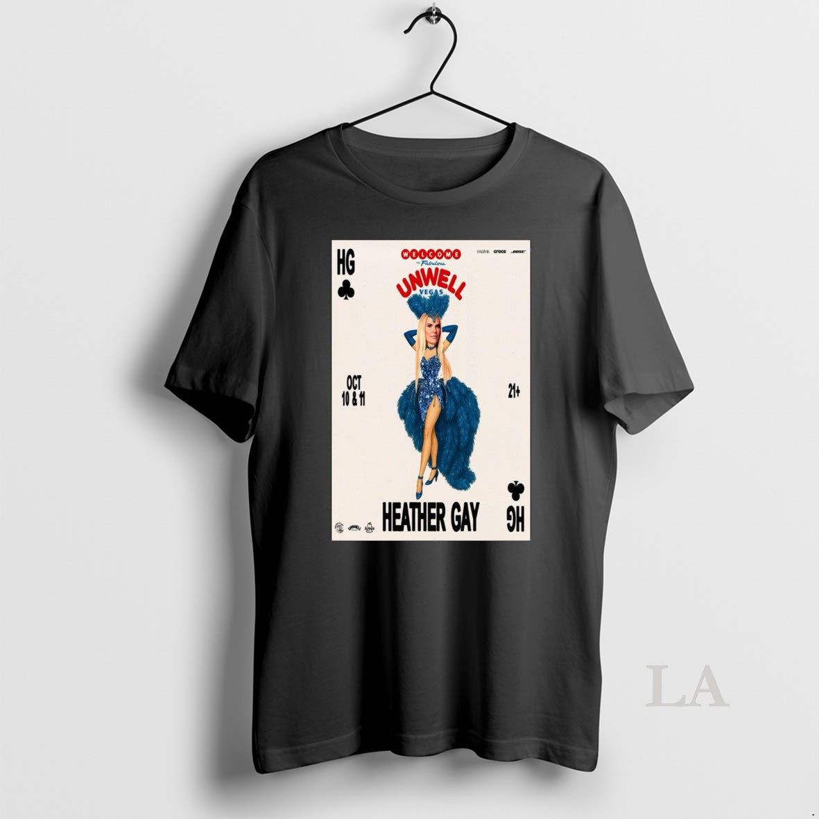 Original Heather Gay Welcome To Fabulous Vegas - Adult & Kids T-Shirts, Sweatshirts & Hoodies apparel design preview 1