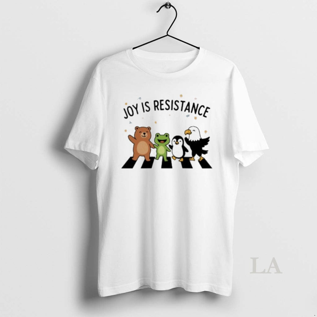 Original Joy Is Resistance Portland Frog Protest - Adult & Kids T-Shirts, Sweatshirts & Hoodies apparel design preview 1