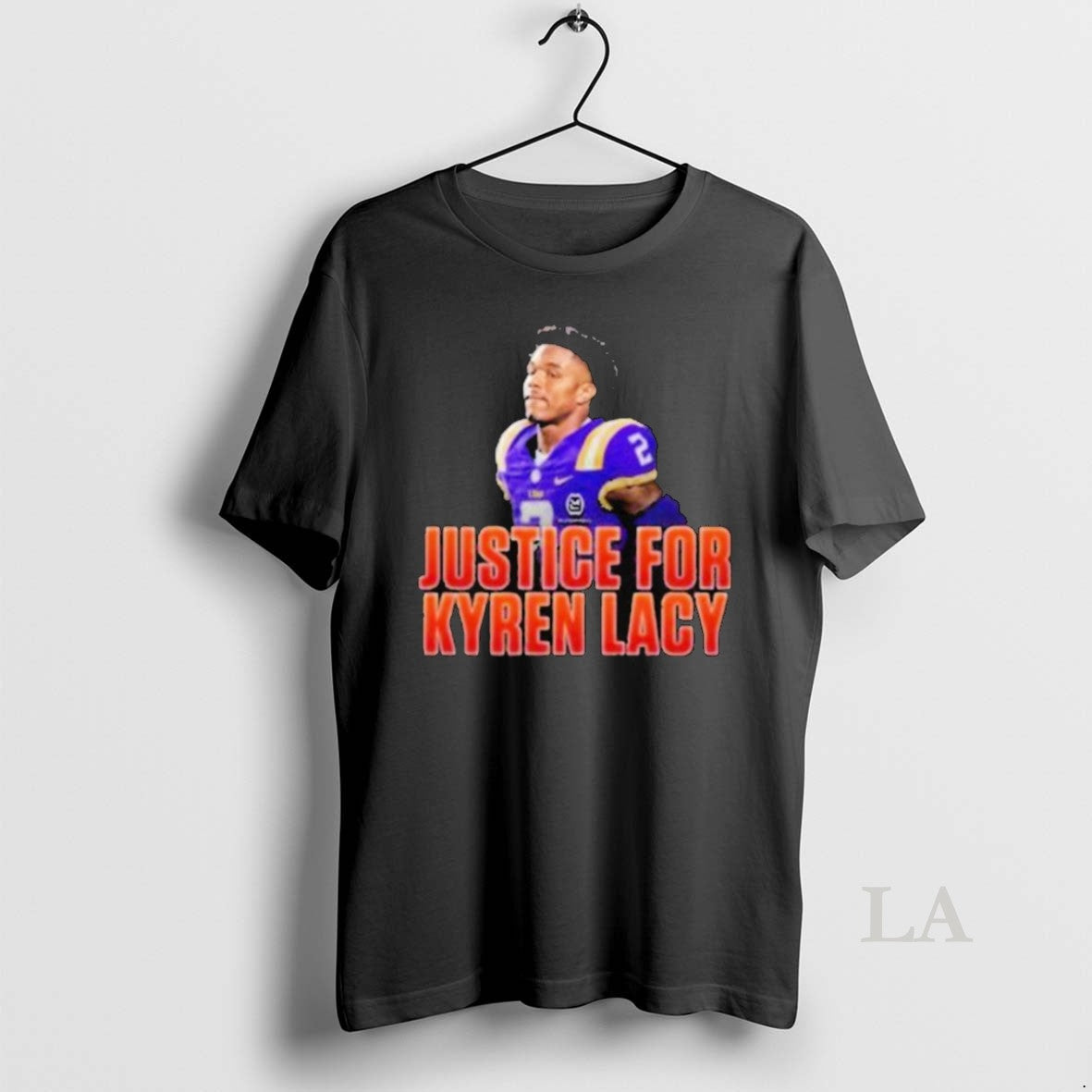 Original Justice For Kyren Lacy - Adult & Kids T-Shirts, Sweatshirts & Hoodies apparel design preview 1
