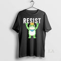 Original King Frog Resist Portland Protest - Adult & Kids T-Shirts, Sweatshirts & Hoodies apparel design preview 1
