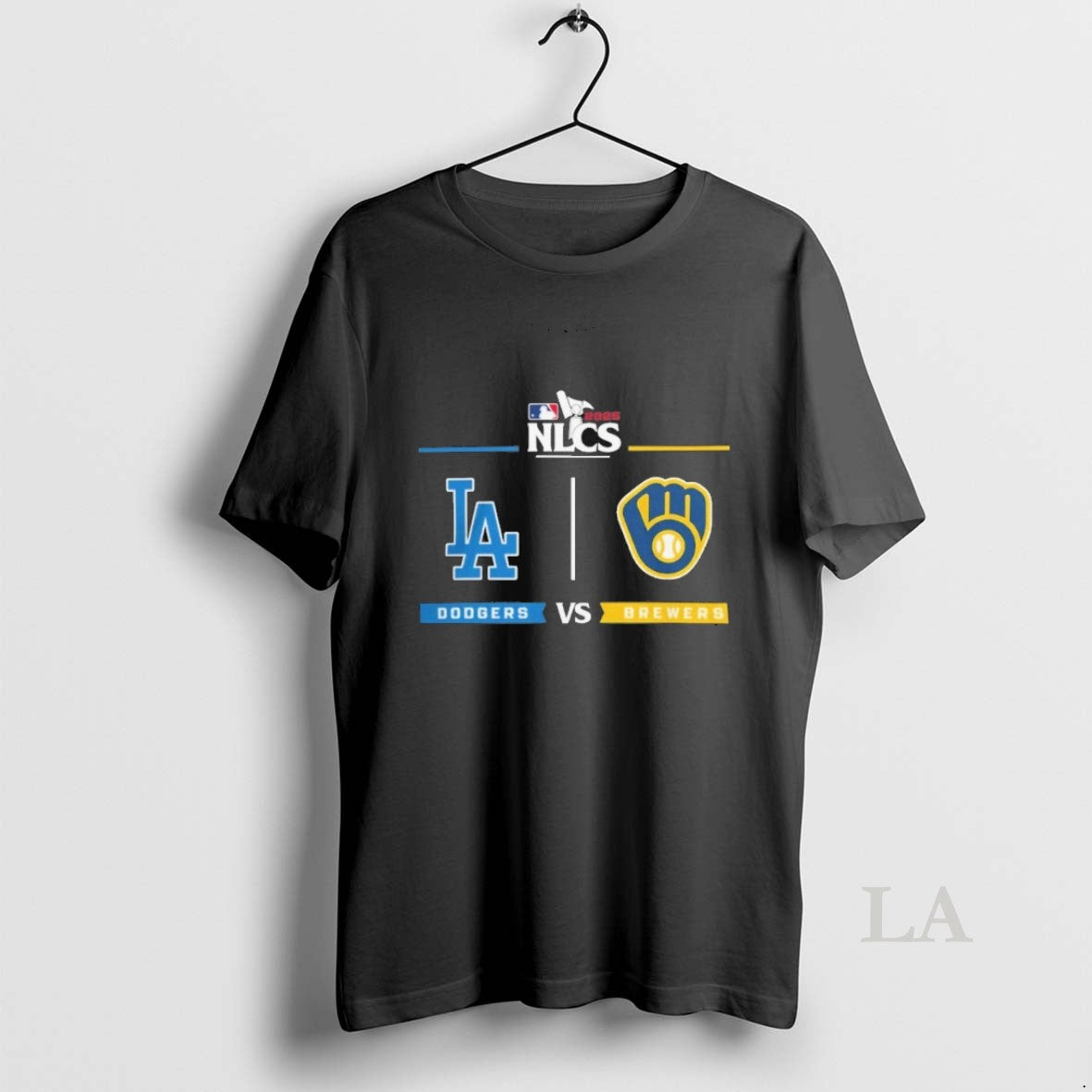 Original Los Angeles Dodgers Vs Milwaukee Brewers - Adult & Kids T-Shirts, Sweatshirts & Hoodies apparel design preview 1