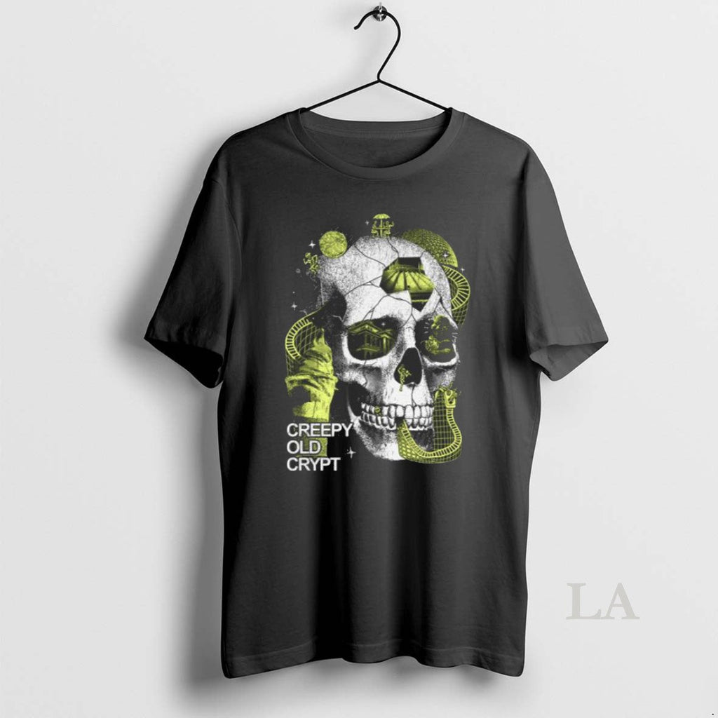 Original Mega 64 Creepy Old Crypt - Adult & Kids T-Shirts, Sweatshirts & Hoodies apparel design preview 1
