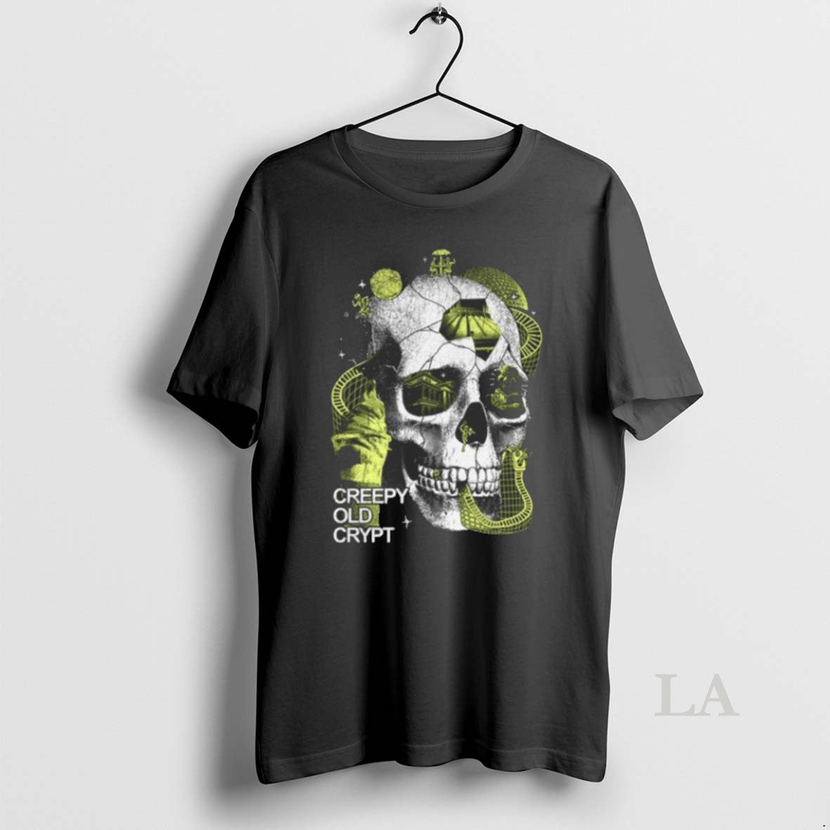 Original Mega 64 Creepy Old Crypt Hot 2025 - Adult & Kids T-Shirts, Sweatshirts & Hoodies apparel design preview 1