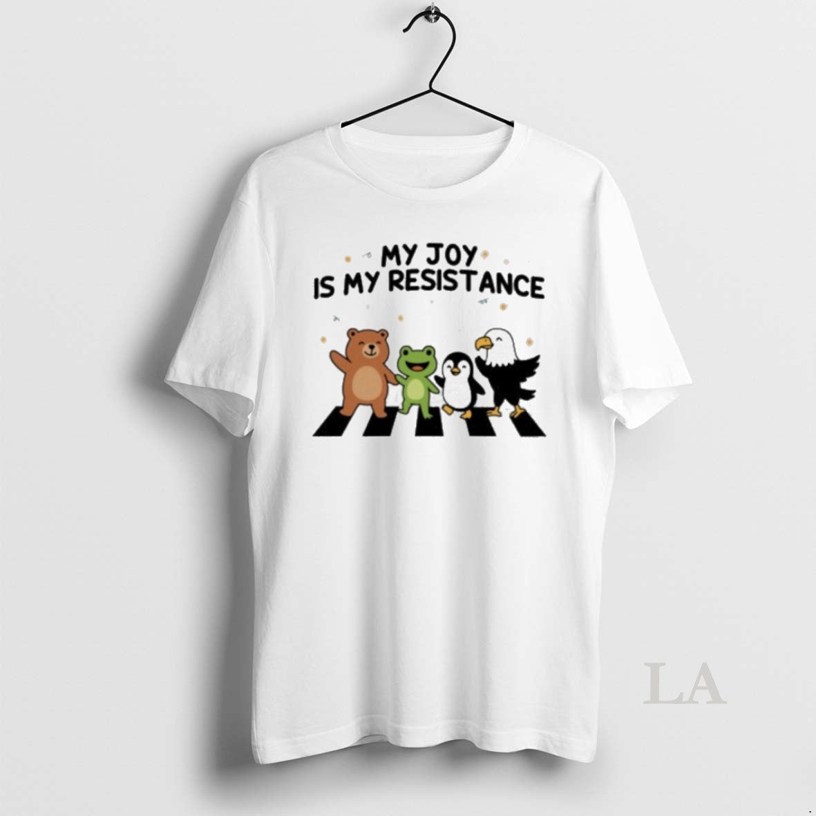Original My Joy Is Resistance Portland Frog Protest - Adult & Kids T-Shirts, Sweatshirts & Hoodies apparel design preview 1