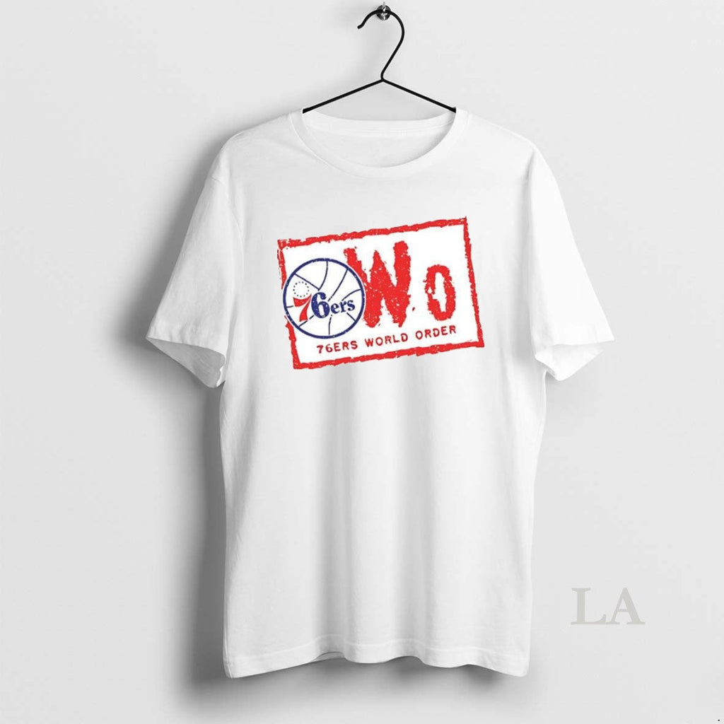 Original Nwo Philadelphia 76ers World Order - Adult & Kids T-Shirts, Sweatshirts & Hoodies apparel design preview 1