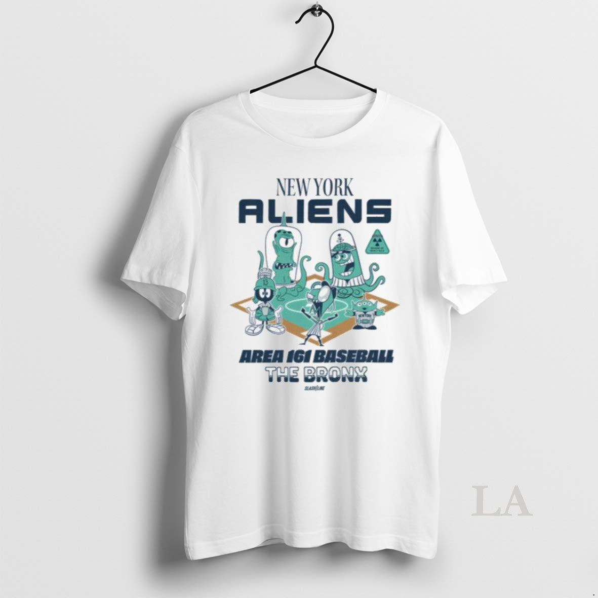 Original New York Aliens Area 161 Baseball The Bronx - Adult & Kids T-Shirts, Sweatshirts & Hoodies apparel design preview 1