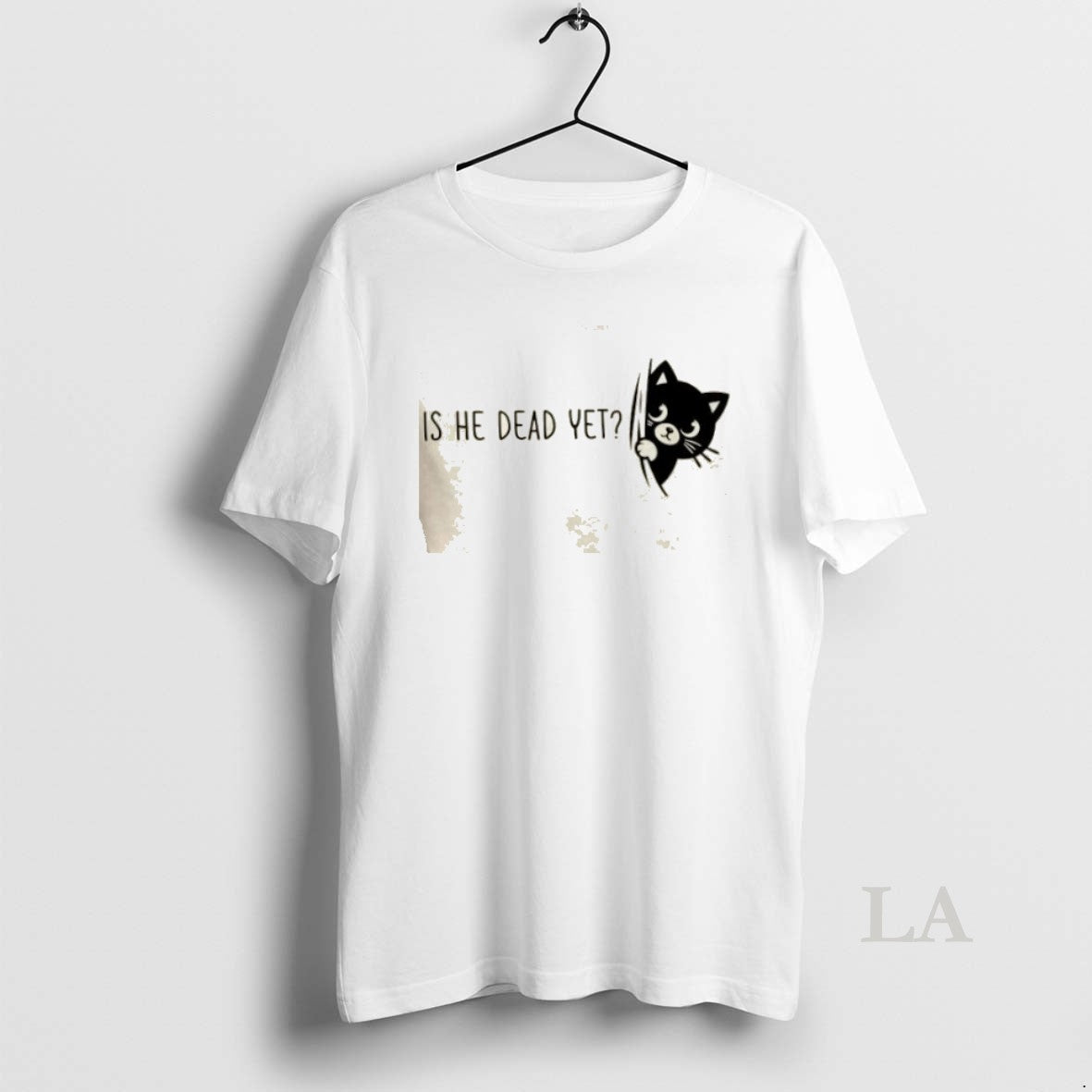 Original Pbakp6g1 Is He Dead Yet Black Cat - Adult & Kids T-Shirts, Sweatshirts & Hoodies apparel design preview 1