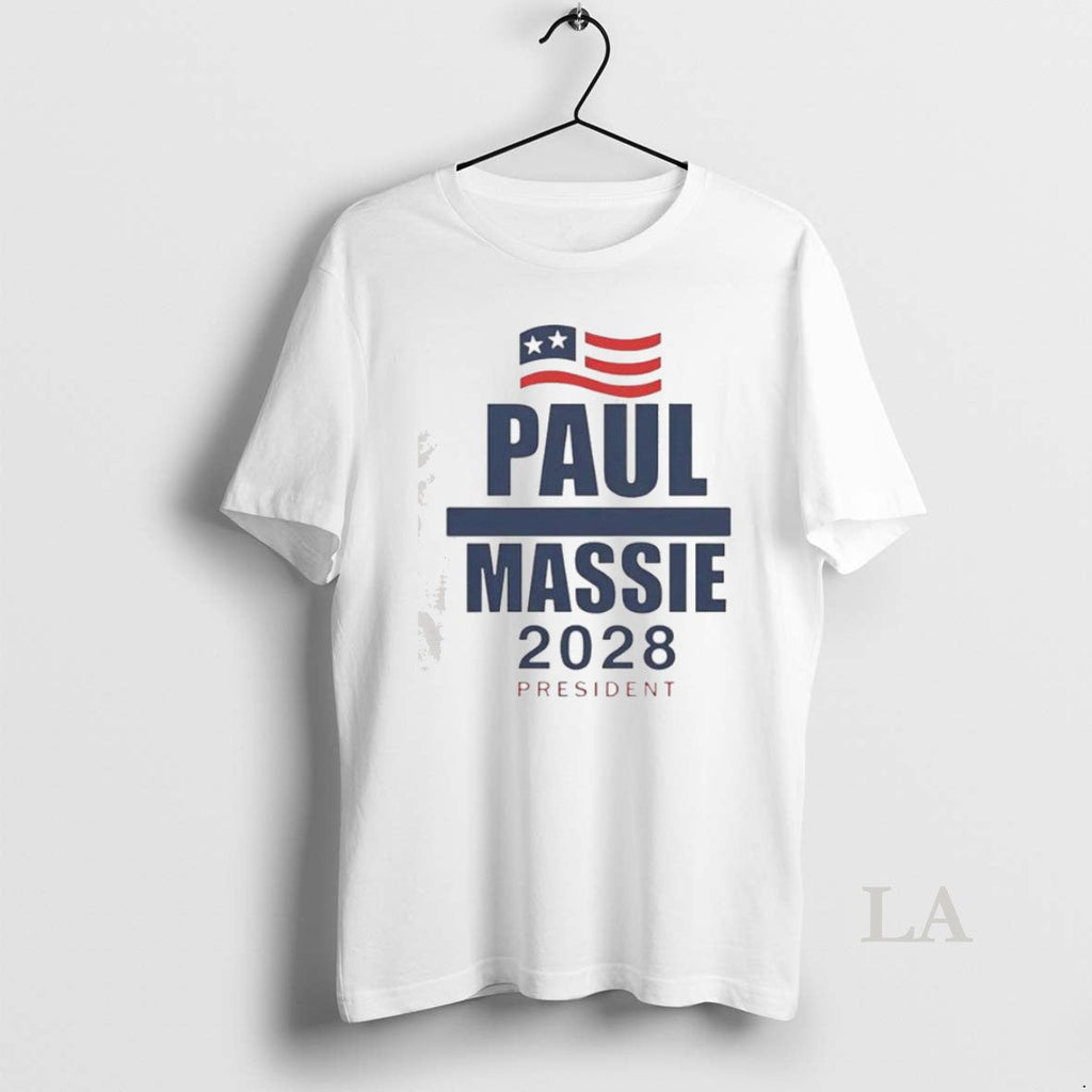 Original Paul Massie 2028 President Flag Fwytji - Adult & Kids T-Shirts, Sweatshirts & Hoodies apparel design preview 1