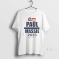 Original Paul Massie 2028 President Flag Fwytji - Adult & Kids T-Shirts, Sweatshirts & Hoodies apparel design preview 1