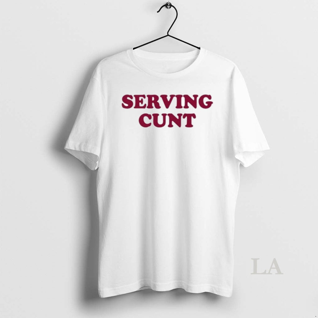 Original Pottymouthpollyanna Serving Cunt - Adult & Kids T-Shirts, Sweatshirts & Hoodies apparel design preview 1