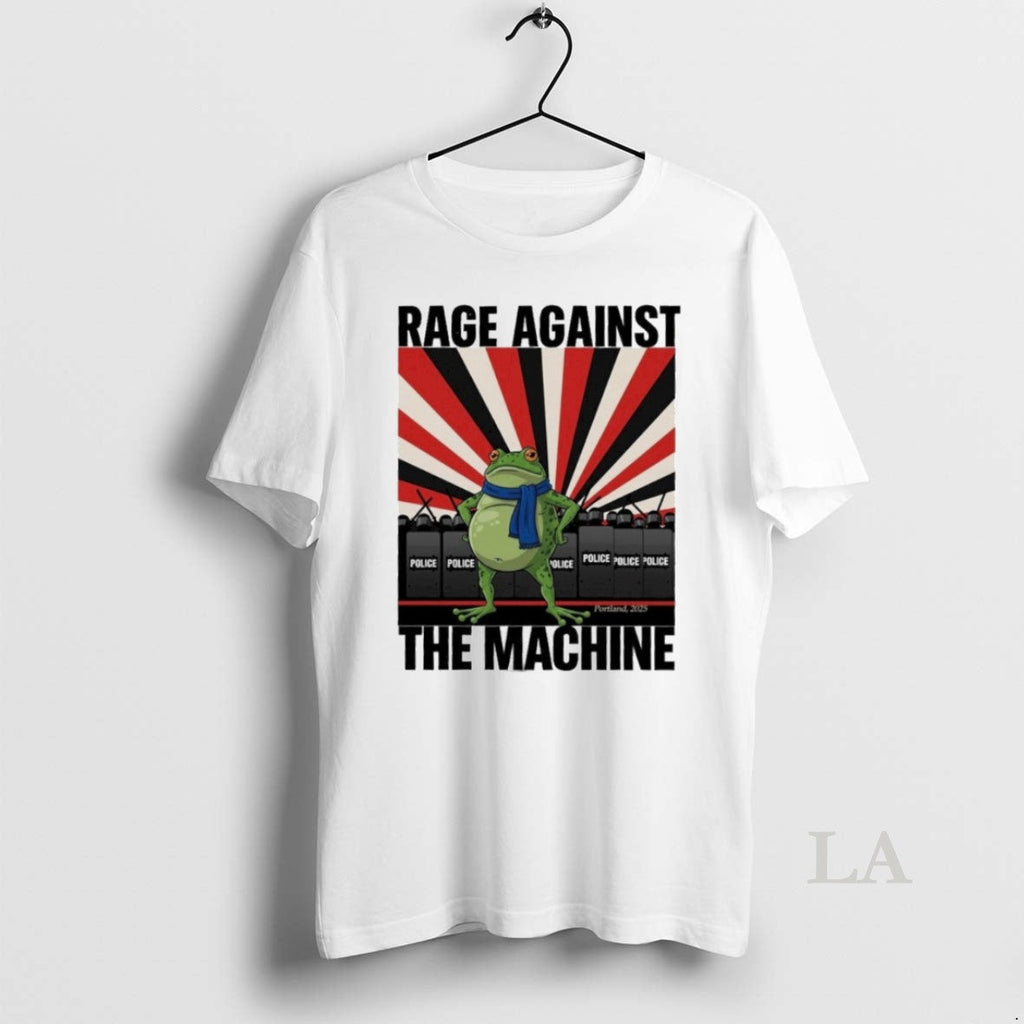 Original Rage Against The Machine Frog Political - Adult & Kids T-Shirts, Sweatshirts & Hoodies apparel design preview 1