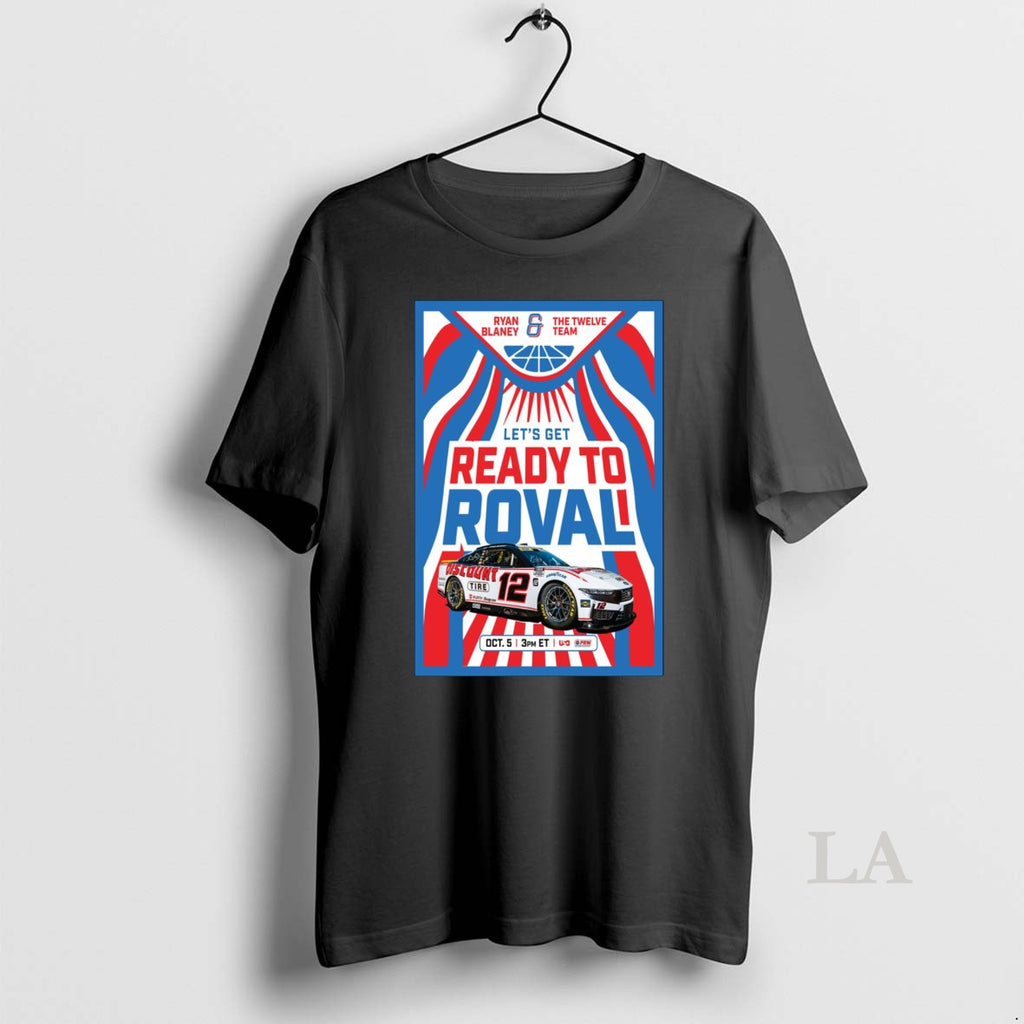 Original Ryan Blaney Roval Race Oct 5 2025 - Adult & Kids T-Shirts, Sweatshirts & Hoodies apparel design preview 1