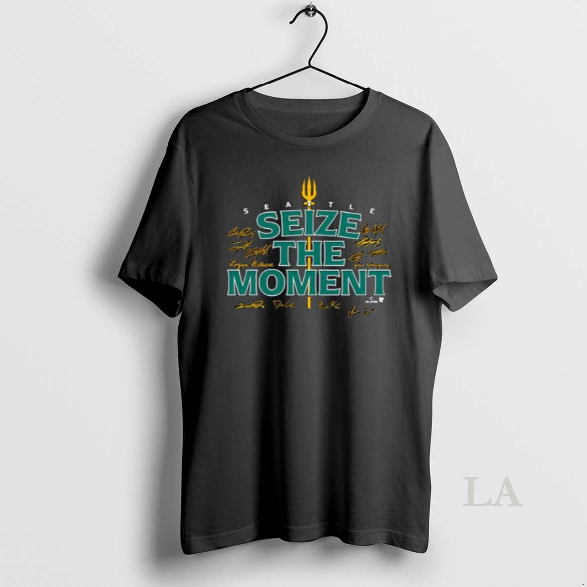 Original Seattle Baseball Seize The Moment Men - Adult & Kids T-Shirts, Sweatshirts & Hoodies apparel design preview 1