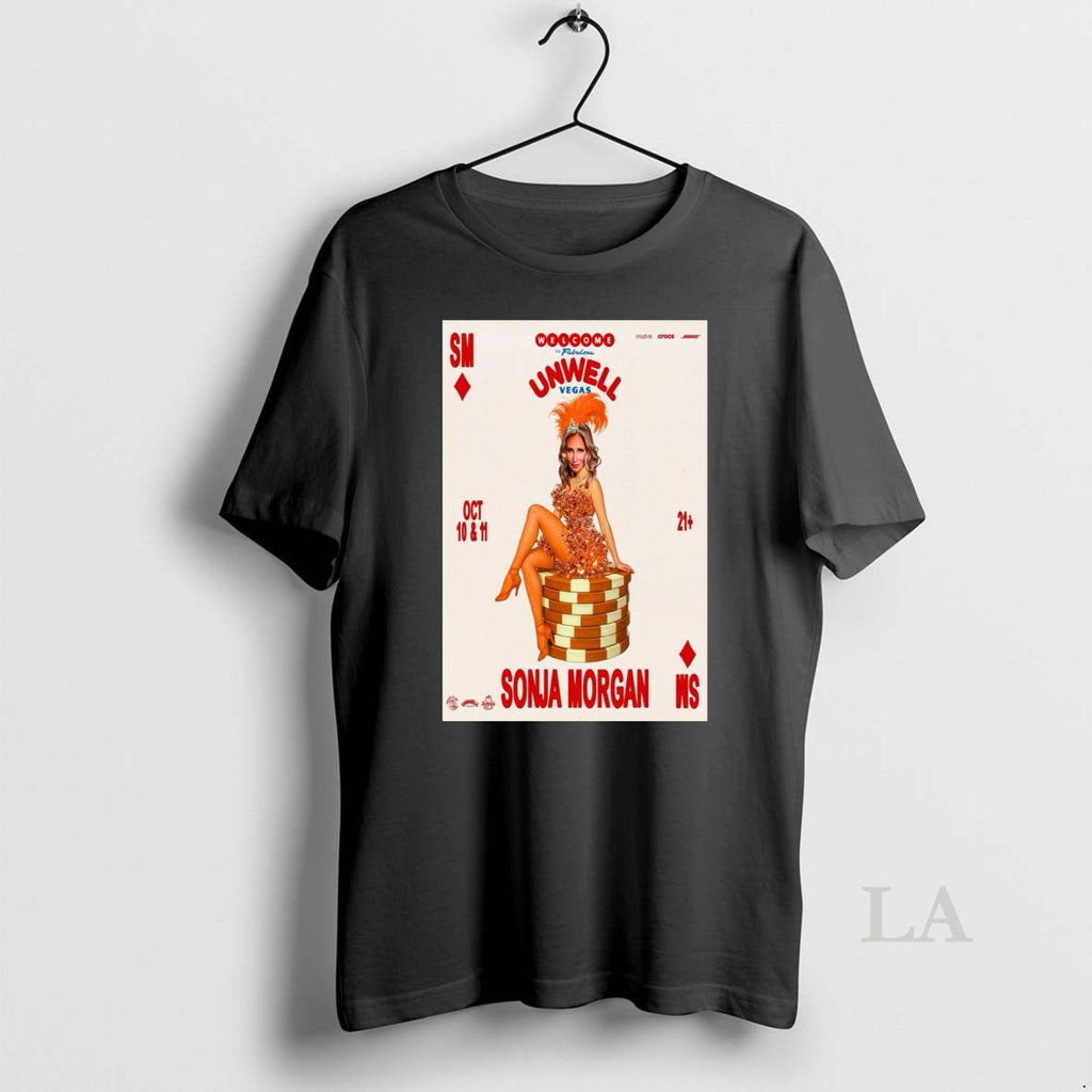 Original Sonja Mergan Welcome To Fabulous Vegas - Adult & Kids T-Shirts, Sweatshirts & Hoodies apparel design preview 1