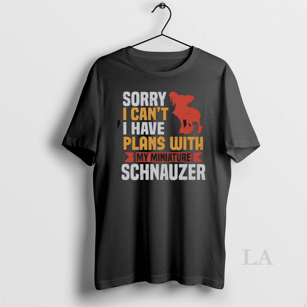 Original Sorry I Cant Have Plans With My Miniature - Adult & Kids T-Shirts, Sweatshirts & Hoodies apparel design preview 1