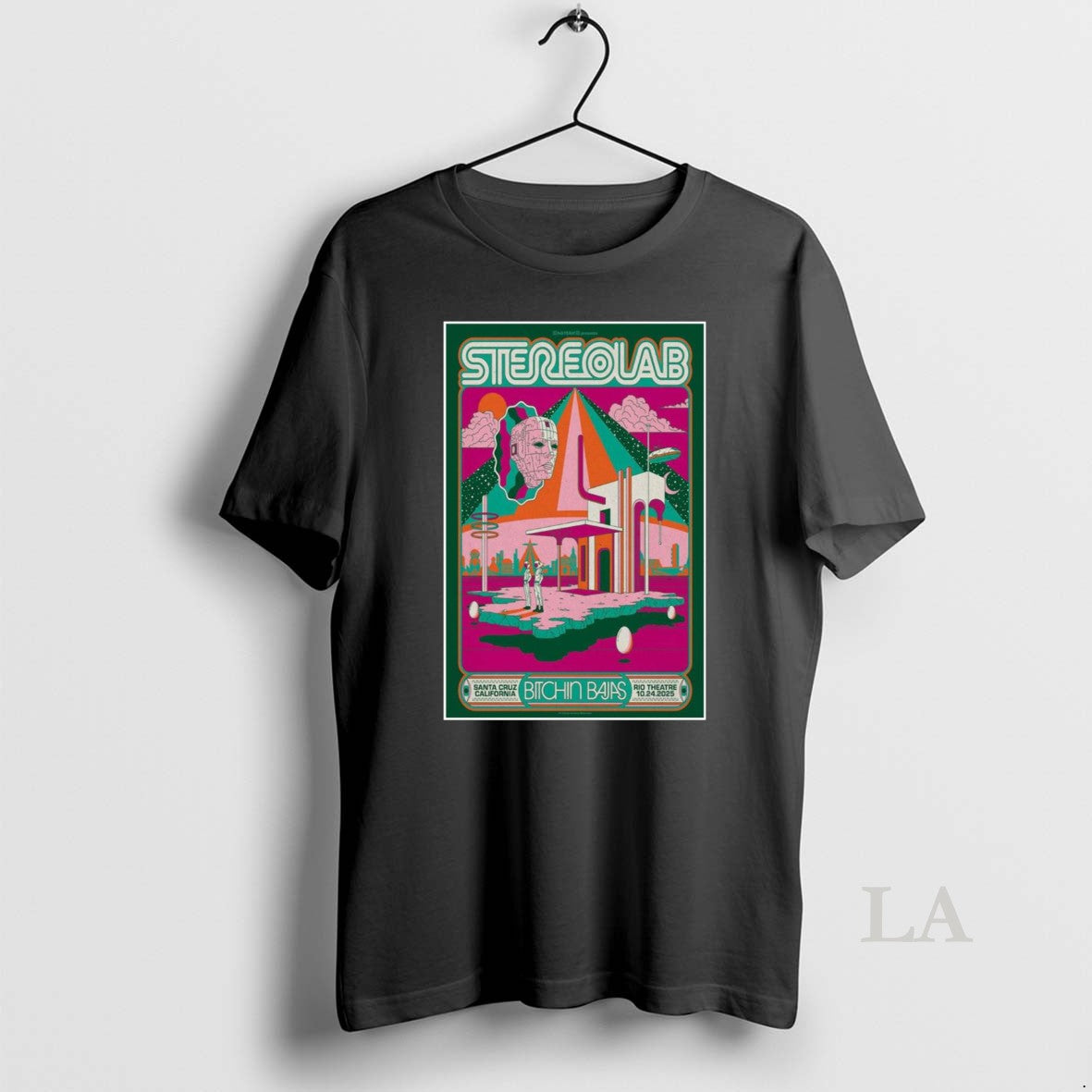 Original Stereolab Rio Theatre Santa Cruz Ca Oct 24 - Adult & Kids T-Shirts, Sweatshirts & Hoodies apparel design preview 1