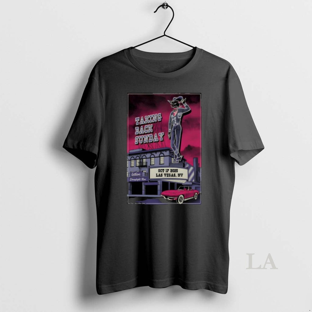 Original Taking Back Sunday Oct 17 2025 Las Vegas Nv - Adult & Kids T-Shirts, Sweatshirts & Hoodies apparel design preview 1