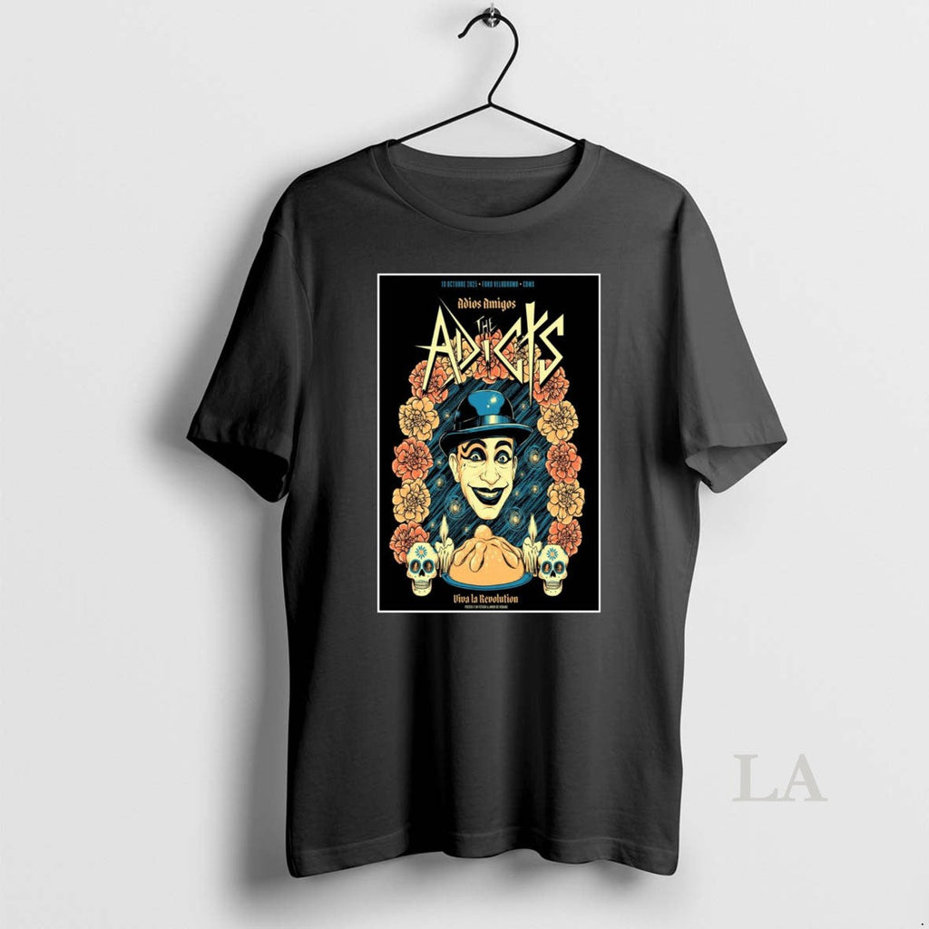 Original The Adicts Foro Velodromo Cdmx Oct 10 2025 - Adult & Kids T-Shirts, Sweatshirts & Hoodies apparel design preview 1