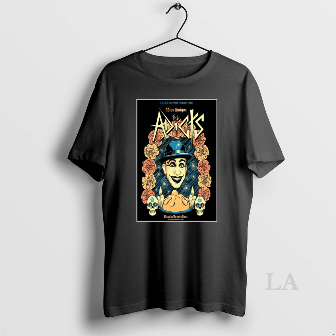 Original The Adicts Foro Velodromo Cdmx Oct 10 2025 - Adult & Kids T-Shirts, Sweatshirts & Hoodies apparel design preview 1