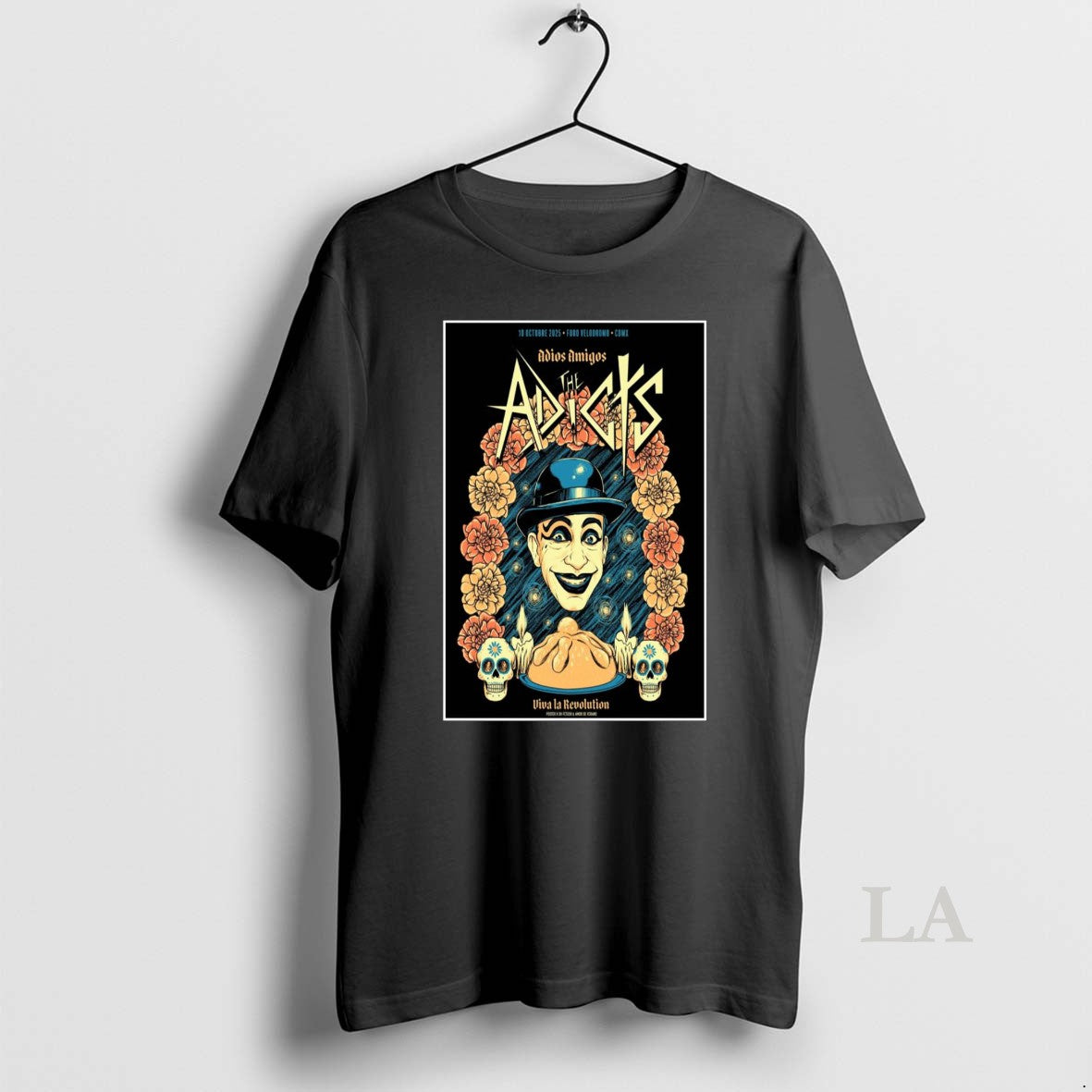 Original The Adicts Foro Velodromo Cdmx October 10 - Adult & Kids T-Shirts, Sweatshirts & Hoodies apparel design preview 1