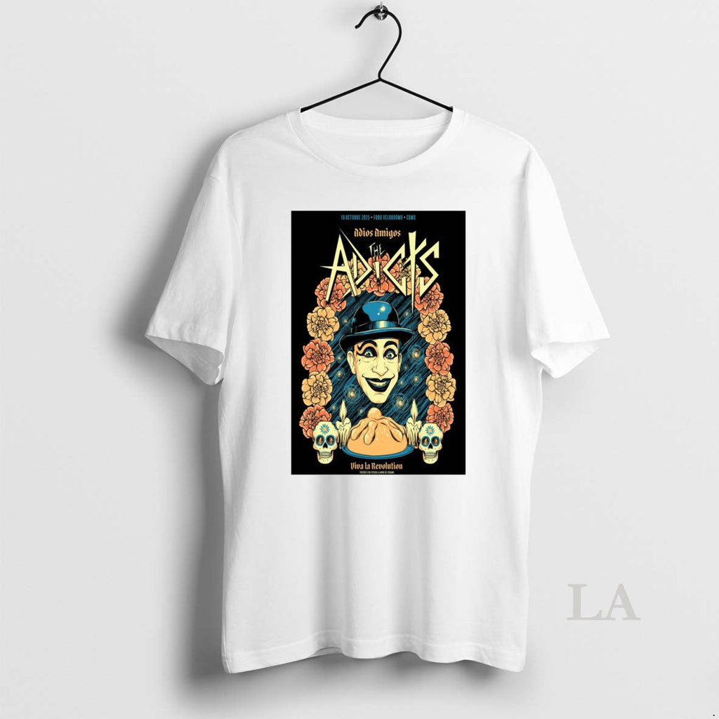Original The Adicts Mexico Tour 2025 - Adult & Kids T-Shirts, Sweatshirts & Hoodies apparel design preview 1