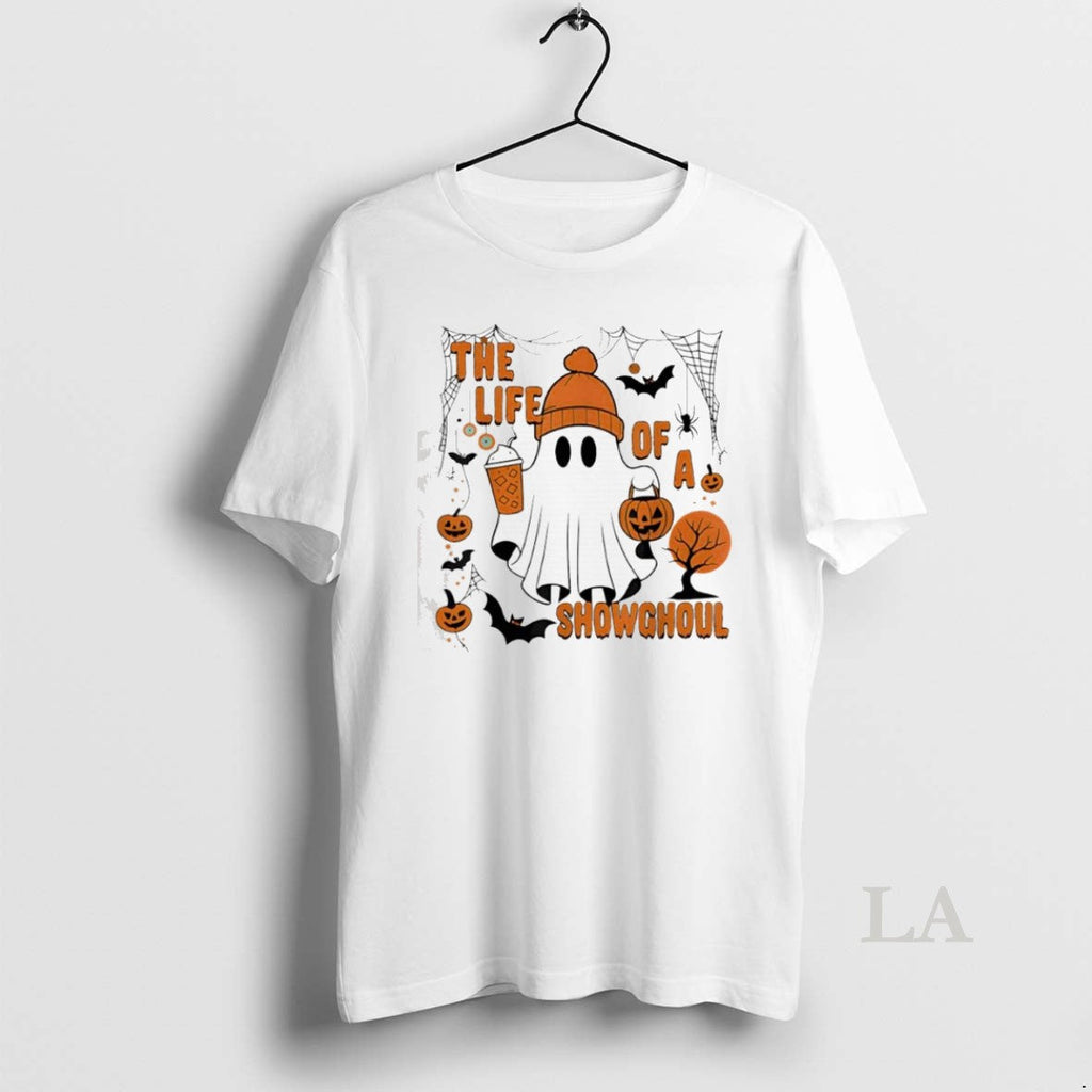 Original The Life Of A Show Ghoul Boo Halloween - Adult & Kids T-Shirts, Sweatshirts & Hoodies apparel design preview 1